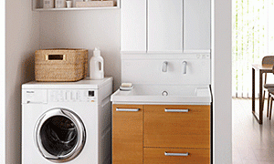 TOTO 洗面化粧台 サクア 2段引き出しタイプ キャビネット付き