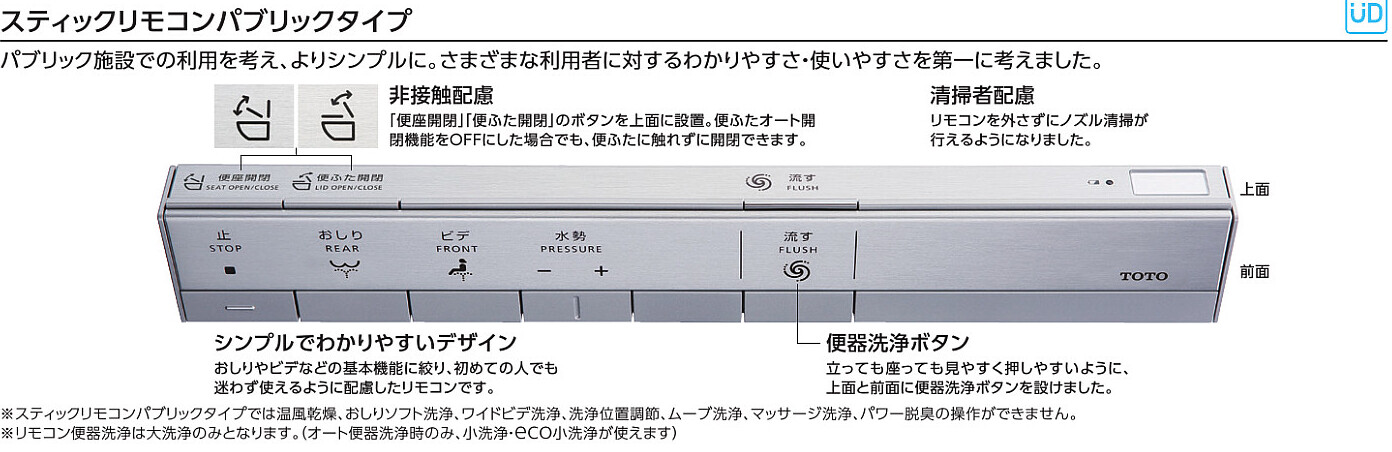 スティックリモコンパブリックタイプ