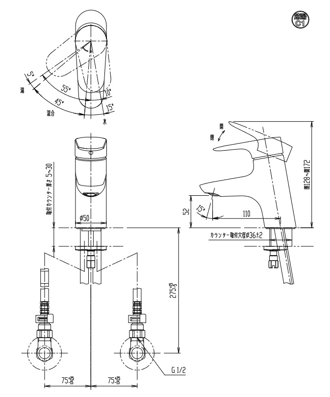 プレゼント ホームデザインeモダン LF-YE340SYHC SNI シャインニッケル 一般地 寒冷地共用 排水栓なし仕様 ベッセル用ロングタイプ シングルレバー混合水栓  LIXIL