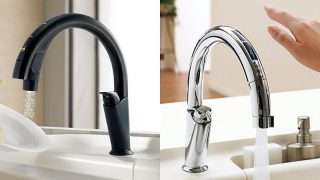 LIXIL キッチン用タッチレス水栓ナビッシュ（浄水器ビルトイン形