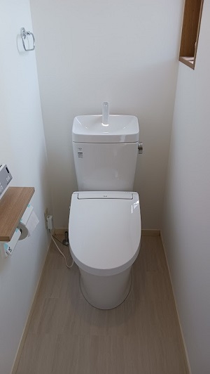 アメージュZフチレス便器+CW-RAA2