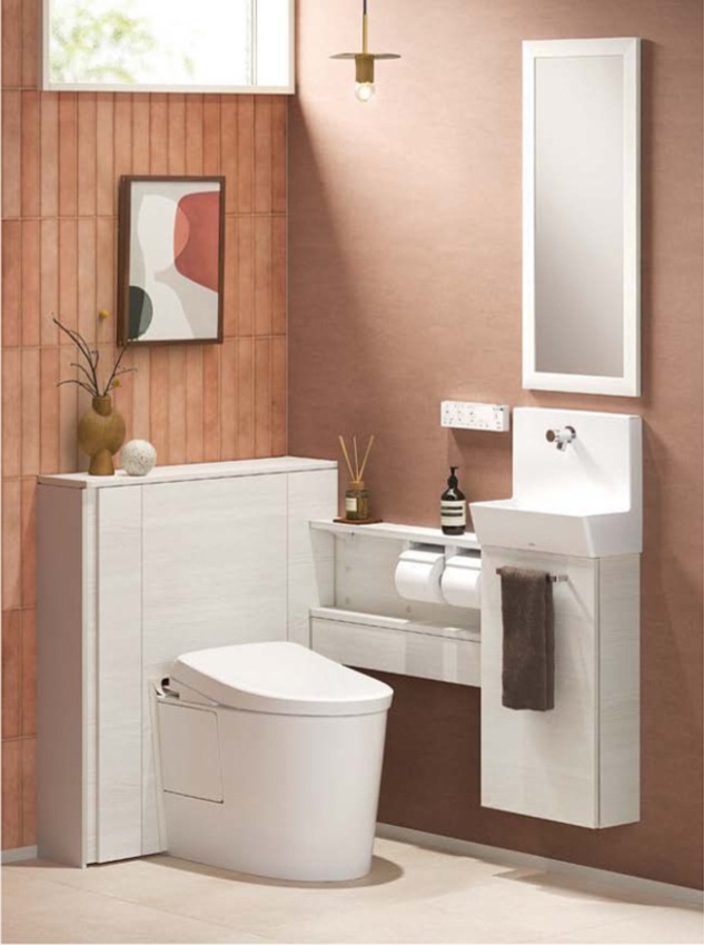 レストパル L型 まるごと収納タイプ UWTA11RS1LA12NNWW 壁排水