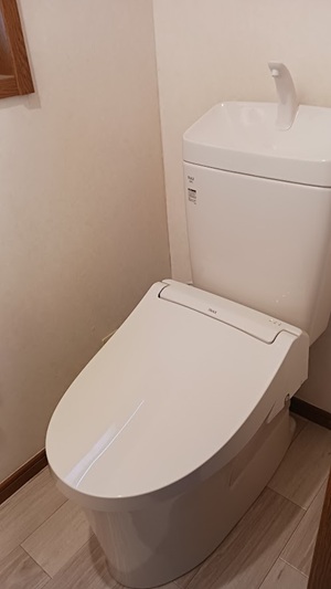 アメージュZフチレス便器+CW-RAA2