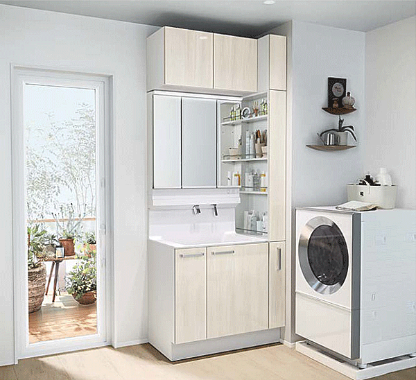 TOTO 洗面化粧台 オクターブLite LDSFS075BJGDN1H+LMFS075A3SLC1G