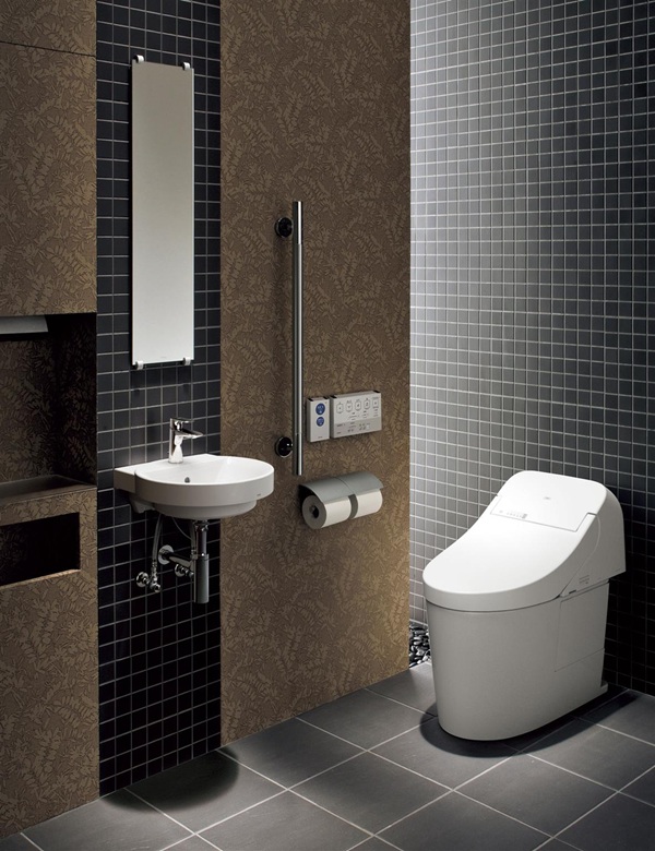 TOTO パブリック向ウォシュレット一体形便器 CES9241